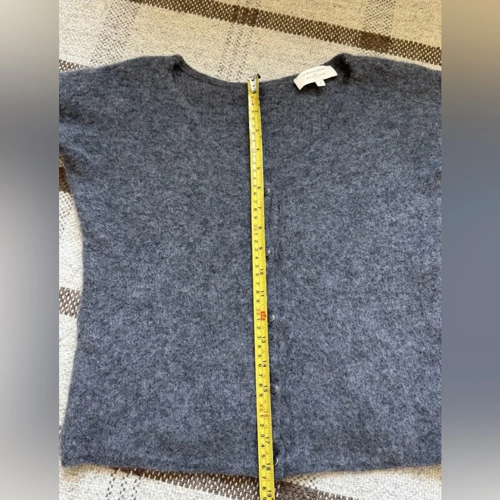 Sezane Barry V-Neck Sweater XS - Charcoal Grey - Picture 8 of 12